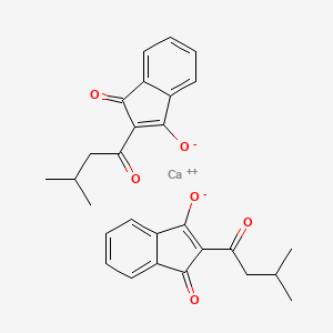 molecular formula C28H26CaO6 B13740967 Isotrac CAS No. 23710-76-1