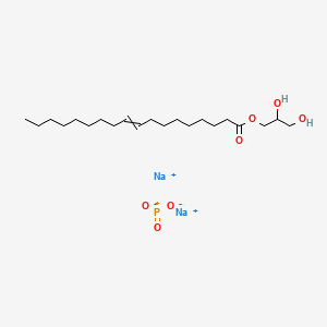 disodium;2,3-dihydroxypropyl octadec-9-enoate;dioxido(oxo)phosphanium