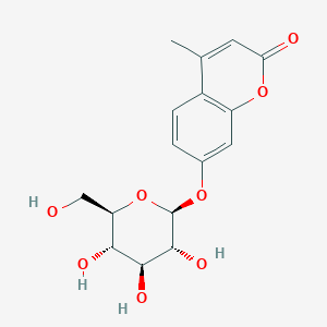 molecular formula C16H18O8 B013741 4-甲基伞花糖苷 CAS No. 18997-57-4