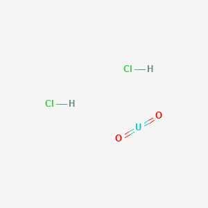 dioxouranium;dihydrochloride