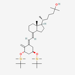 (6R)-6-[(1r,4e,7Ar)-4-{2-[(1E,3S,5R)-3,5-bis[(tert-butyldimethylsilyl)oxy]-2-methylidenecyclohexylidene]ethylidene}-7a-methyl-octahydro-1H-inden-1-yl]-2-methylheptan-2-ol