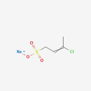 Sodium 3-chlorobut-2-ene-1-sulphonate