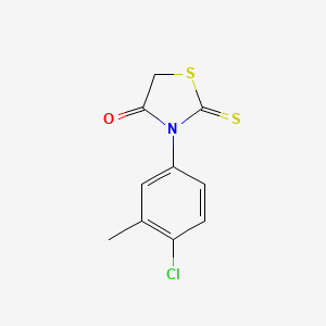 Rhodanine, 3-(4-chloro-m-tolyl)-