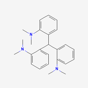 2-[bis[2-(dimethylamino)phenyl]methyl]-N,N-dimethylaniline