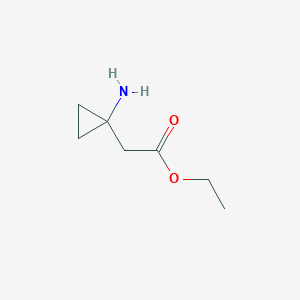 Ethyl 2-(1-aminocyclopropyl)acetate