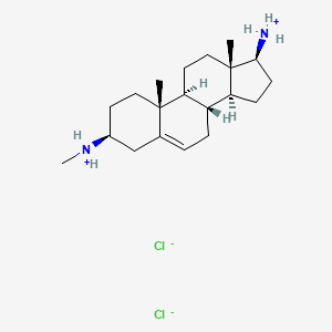 Chlorhydrate de methylamino-3-beta amino-17-beta androstene [French]