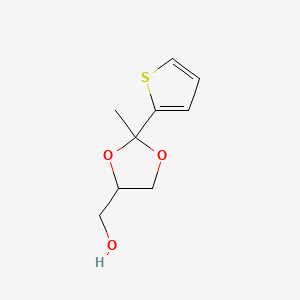 2-Methyl-2-(2-thienyl)-1,3-dioxolane-4-methanol