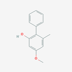 [1,1-Biphenyl]-2-ol,4-methoxy-6-methyl-