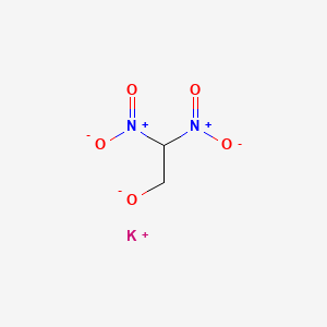 Ethanol, 2,2-dinitro-, potassium salt