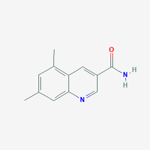 5,7-Dimethylquinoline-3-carboxamide