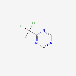 2-(1,1-Dichloroethyl)-1,3,5-triazine