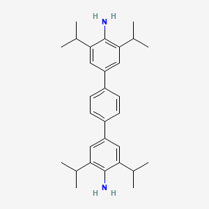 4-[4-[4-amino-3,5-di(propan-2-yl)phenyl]phenyl]-2,6-di(propan-2-yl)aniline