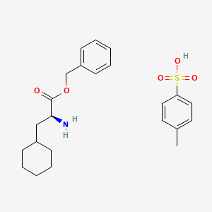 benzyl (2S)-2-amino-3-cyclohexylpropanoate;4-methylbenzenesulfonic acid