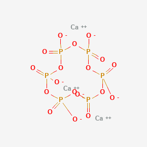 molecular formula Ca3O18P6 B13741668 Calcium hexametaphosphate CAS No. 10102-76-8