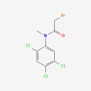 Acetanilide, 2-bromo-N-methyl-2',4',5'-trichloro-