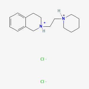 1,2,3,4-Tetrahydro-2-(2-piperidinoethyl)isoquinoline dihydrochloride