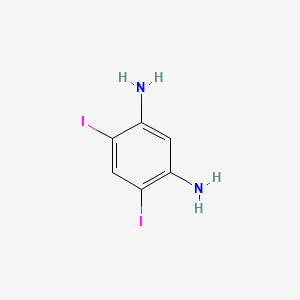 4,6-Diiodobenzene-1,3-diamine