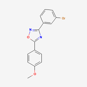 3-(3-Bromophenyl)-5-(4-methoxyphenyl)-1,2,4-oxadiazole