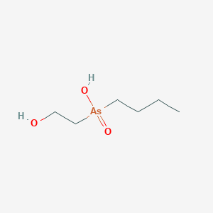 Butyl(2-hydroxyethyl)arsinic acid