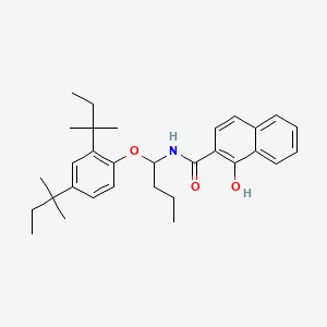 2-Naphthalenecarboxamide, N-[1-[2,4-bis(1,1-dimethylpropyl)phenoxy]butyl]-1-hydroxy-