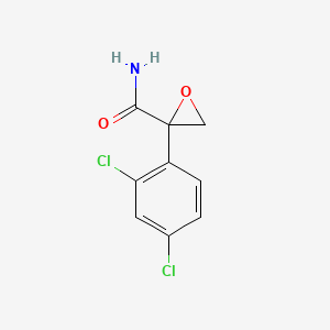 2-(2,4-Dichlorophenyl)oxirane-2-carboxamide