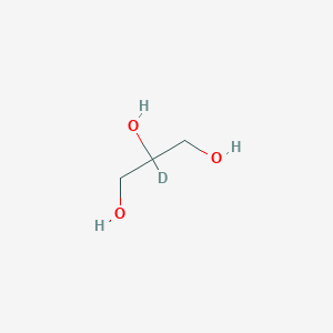 molecular formula C3H8O3 B13741973 Glycerol-2-D1 