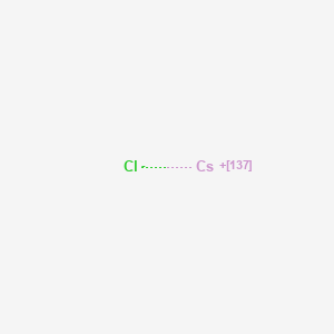 molecular formula ClCs B13741976 (~137~Cs)Caesium chloride CAS No. 20334-19-4