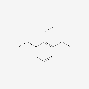 molecular formula C12H18 B13742027 Triethylbenzene CAS No. 25340-18-5