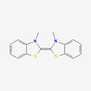 2,3-Dihydro-3-methyl-2-(3-methyl-3H-benzothiazol-2-ylidene)benzothiazole