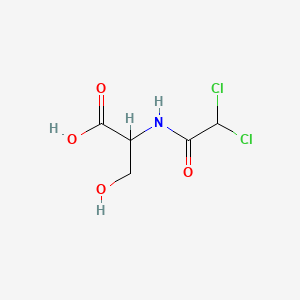 N-Dichloroacetyl-DL-serine