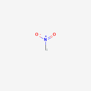 molecular formula CHNO2 B13742060 Methylene, nitro- CAS No. 19527-13-0