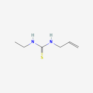 molecular formula C6H12N2S B13742068 N-Allyl-N'-ethylthiourea CAS No. 32900-09-7