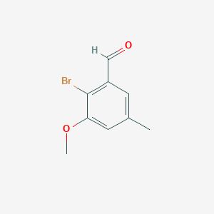 2-Bromo-3-methoxy-5-methylbenzaldehyde