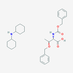 N-cyclohexylcyclohexanamine;(2S,3R)-3-phenylmethoxy-2-(phenylmethoxycarbonylamino)butanoic acid