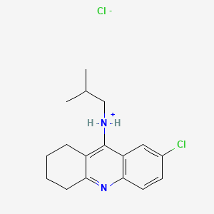 1,2,3,4-Tetrahydro-7-chloro-N-(isobutyl)-9-acridinamine hydrochloride