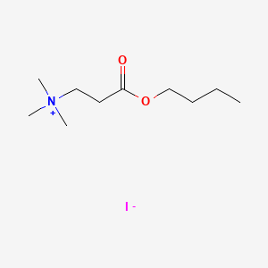 (2-Carboxyethyl)trimethylammonium iodide n-butyl ester