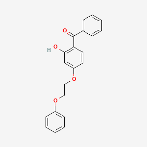 2-Hydroxy-4-(2-phenoxyethoxy)benzophenone