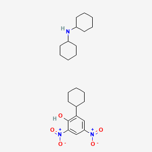 2-Cyclohexyl-4,6-dinitrophenol dicyclohexylamine salt