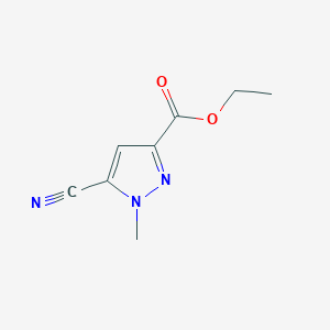 5-Cyano-1-methyl-1H-pyrazole-3-carboxylic acid ethyl ester