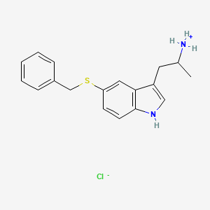 3-(2-Aminopropyl)-5-benzylthioindole hydrochloride