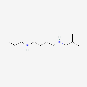 molecular formula C12H28N2 B13742530 N,N'-Diisobutyl-1,4-butanediamine CAS No. 31719-16-1