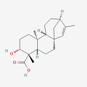 molecular formula C20H30O3 B13742602 Verbenacine 