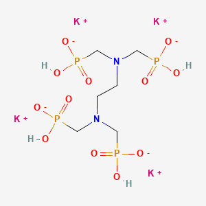 Phosphonic acid, (1,2-ethanediylbis(nitrilobis(methylene)))tetrakis-, potassium salt