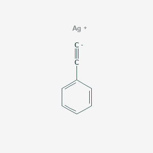 molecular formula C8H5Ag B13742619 silver;ethynylbenzene CAS No. 33440-88-9