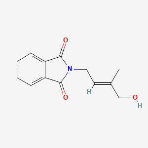 molecular formula C13H13NO3 B13742660 E-2-methyl-4-phthalimidobut-2-enol 