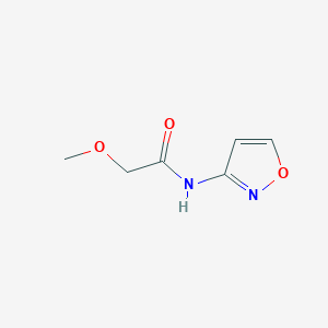 molecular formula C6H8N2O3 B13742677 N-3-Isoxazolyl-2-methoxyacetamide CAS No. 1001634-99-6