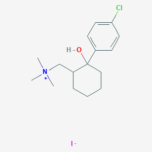 ((2-(p-Chlorophenyl)-2-hydroxycyclohexyl)methyl)trimethylammonium iodide