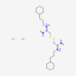 2,2'-Dithiobis(N-(3-cyclohexylpropyl)acetamidine) dihydrochloride