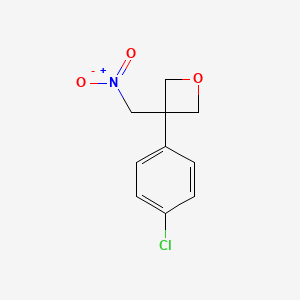 3-(4-Chlorophenyl)-3-(nitromethyl)oxetane