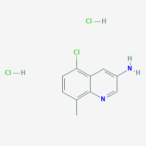 3-Amino-5-chloro-8-methylquinoline dihydrochloride